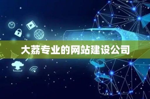 大荔专业的网站建设公司