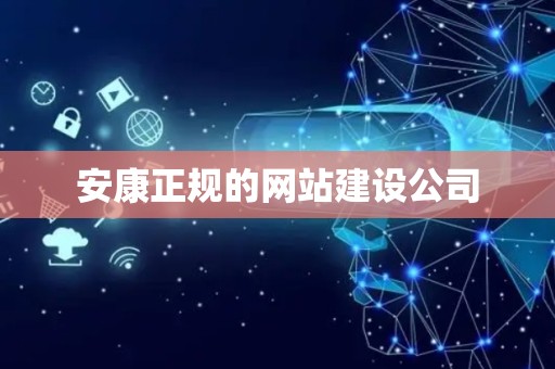 安康正规的网站建设公司