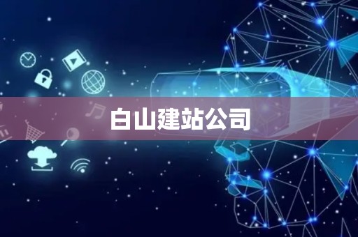 白山建站公司